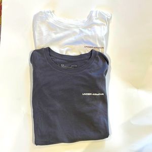 (2) Under Armour Women’s HeatGear T-Shirt - Small